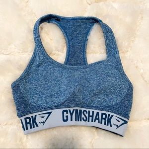 Gymshark Flex Sports Bra- Turquoise Marl💙